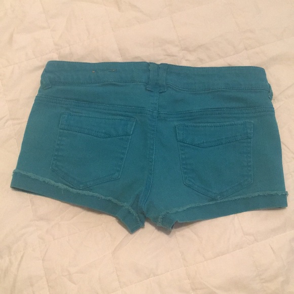 Turquoise Shorts - Picture 3 of 5